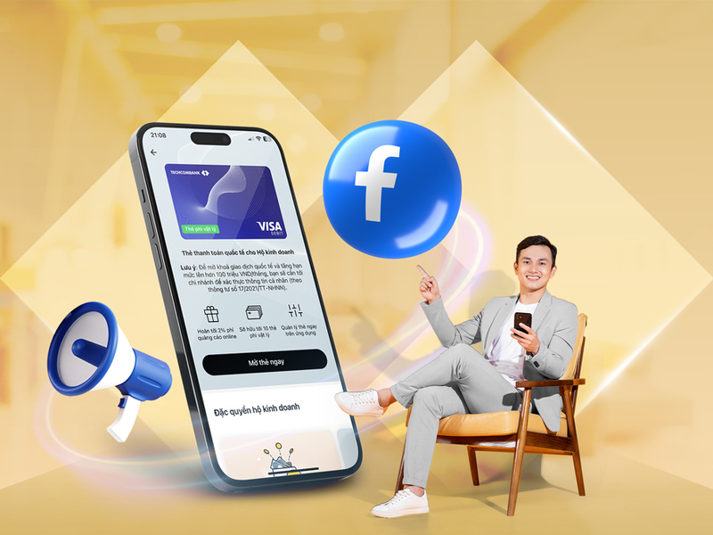 chạy quảng cáo facebook nên dùng thẻ visa nào 