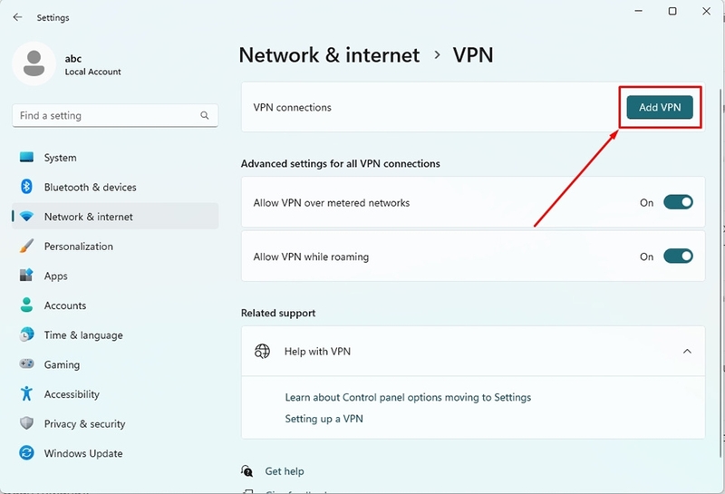 cách tải VPN