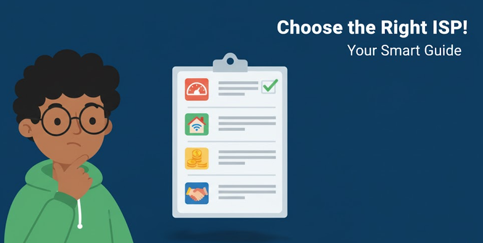Choose the right ISP