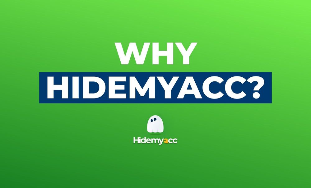 Why do you need to use Hidemyacc?