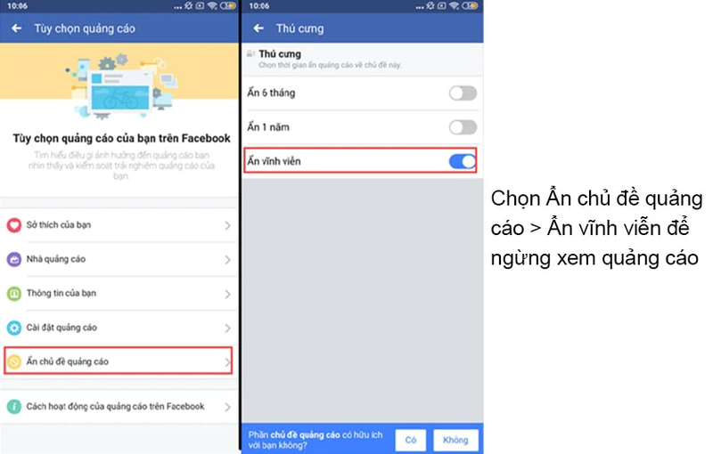 cách chặn quảng cáo trên facebook