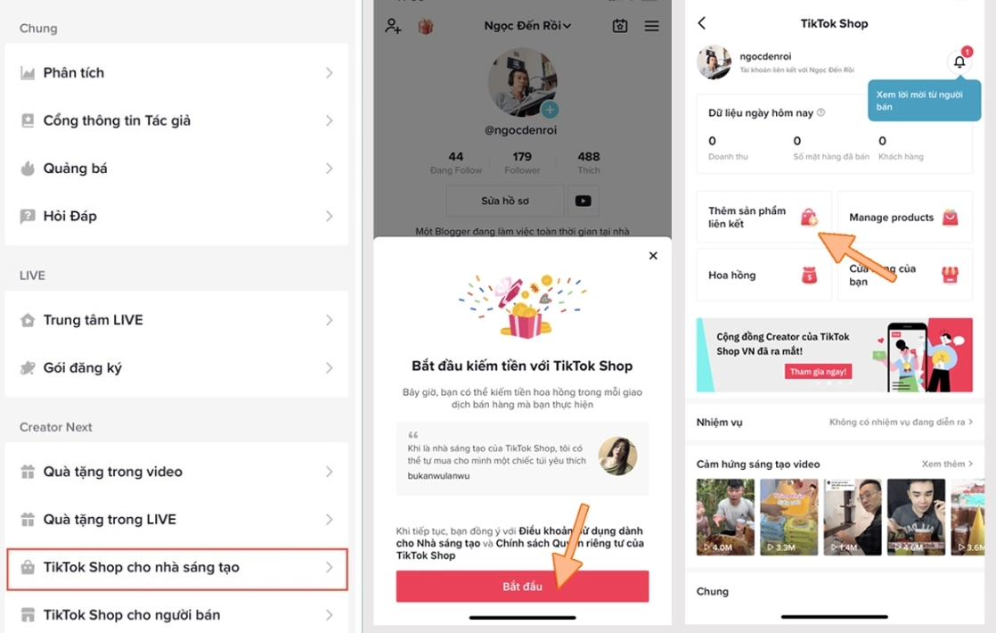 cách kiếm tiền trên tiktok