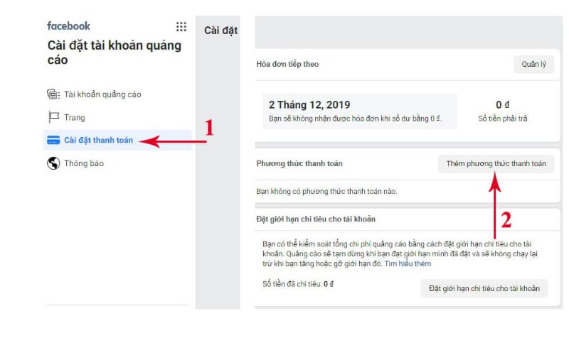 tín dụng quảng cáo facebook là gì