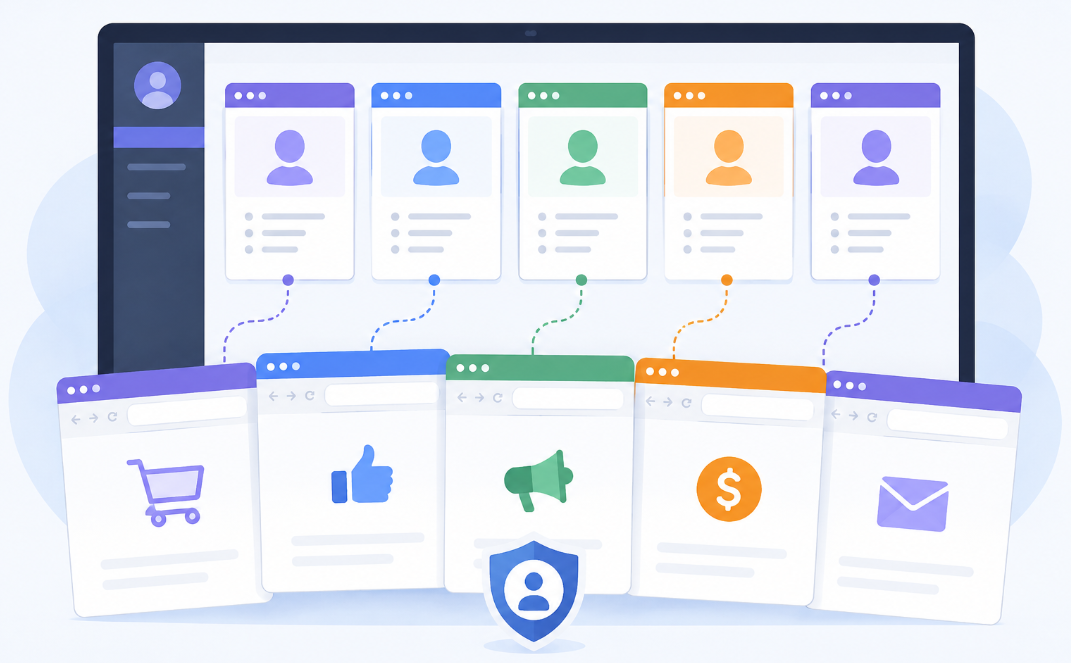 multi-accounting browser