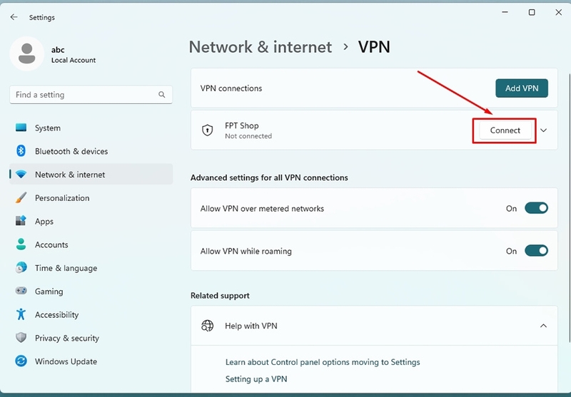 cách tải VPN