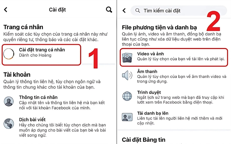 tại sao video trên facebook không tự chạy