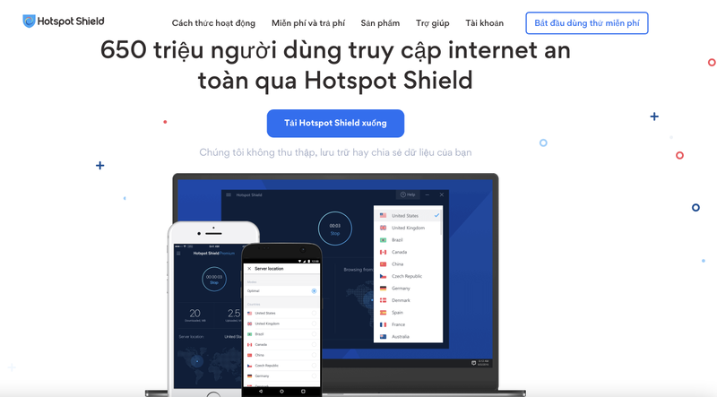 vpn miễn phí tốt nhất cho android