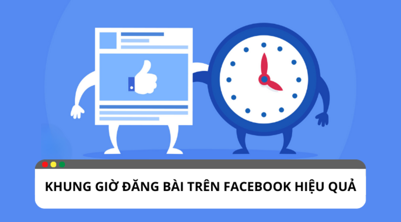 khung giờ đăng bài facebook hiệu quả