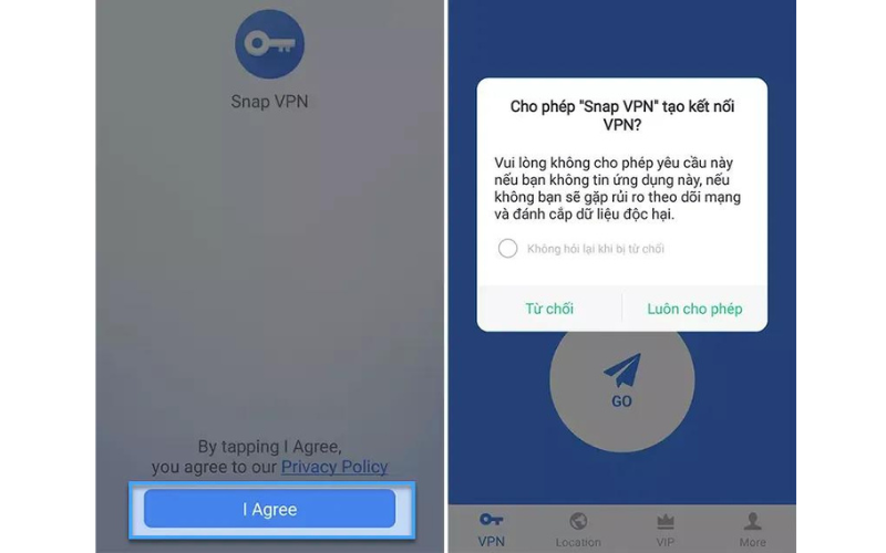 đổi vpn