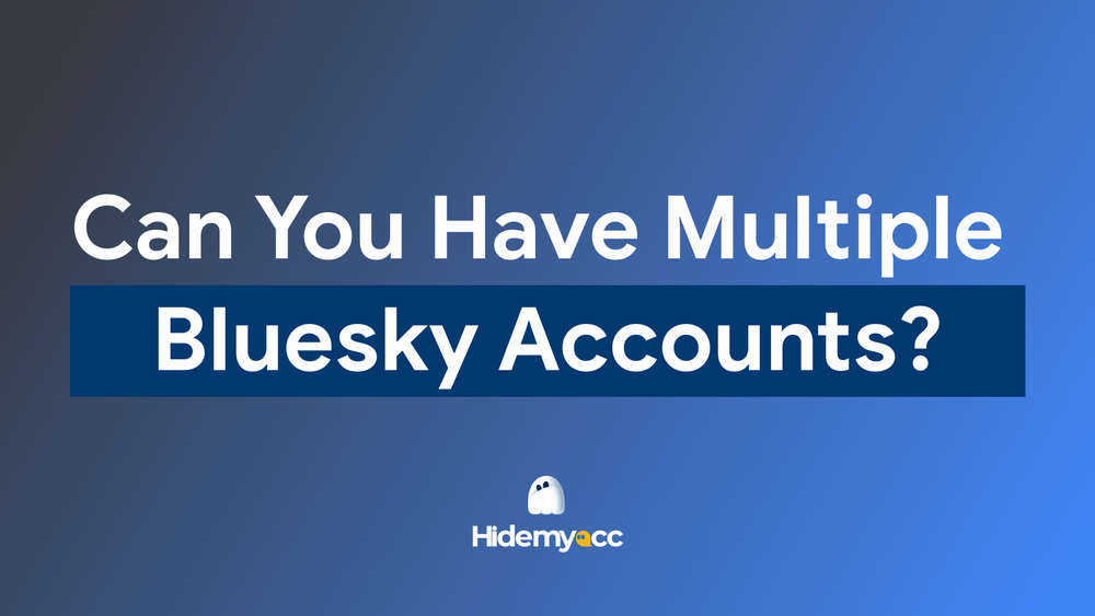 Can you have multiple Bluesky accounts? Bulk create tips