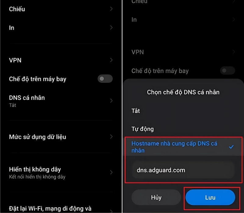 dns chặn quảng cáo