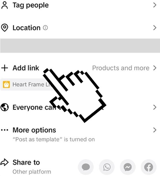 Как добавить ссылку на продукт в видео TikTok