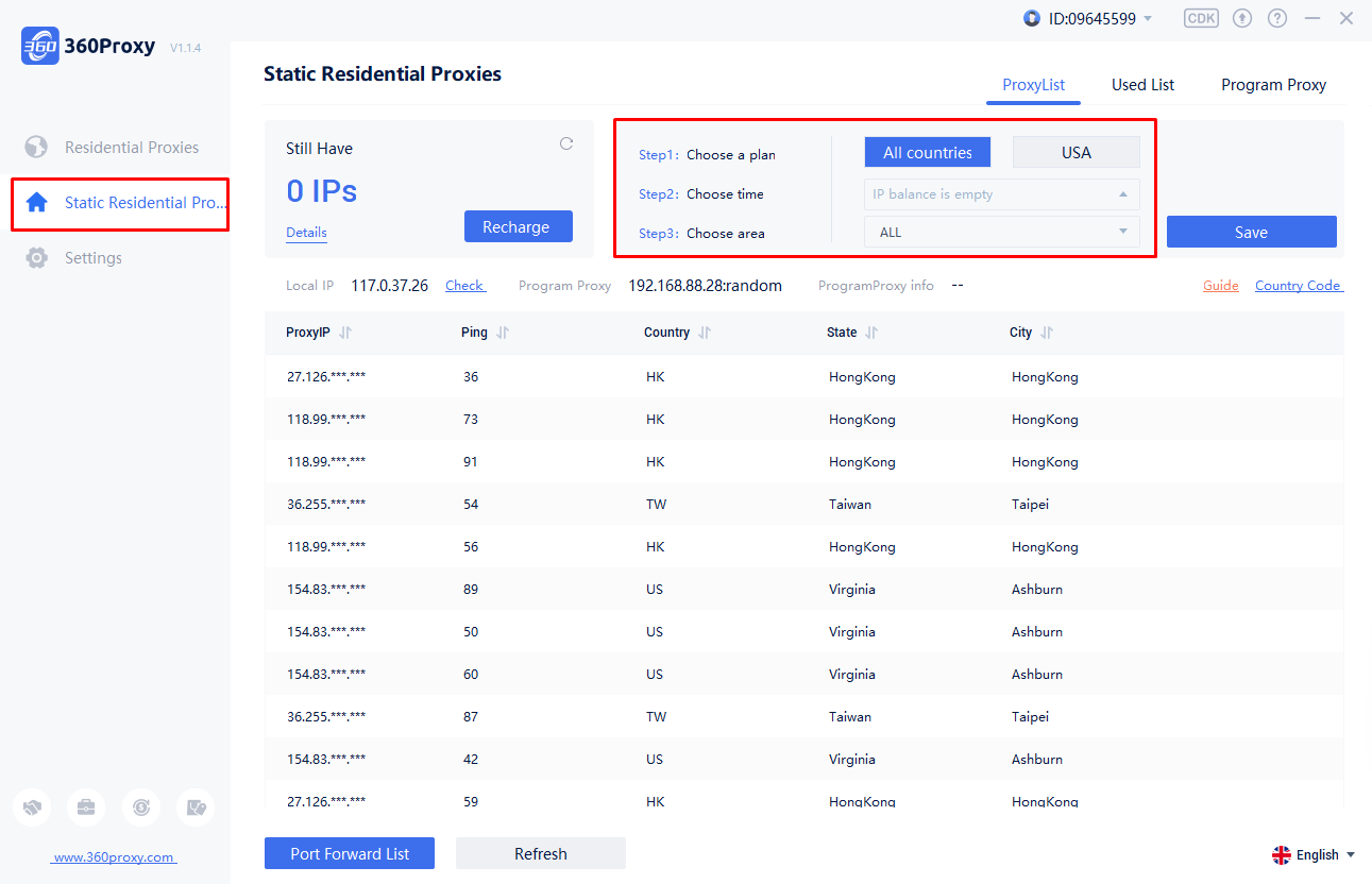 Lưu ý khi mua proxy dân cư tĩnh