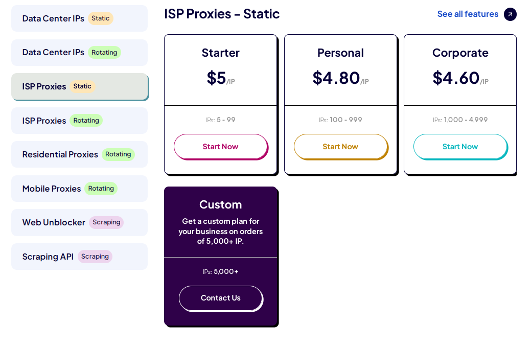 Rayobyte ISP Proxy