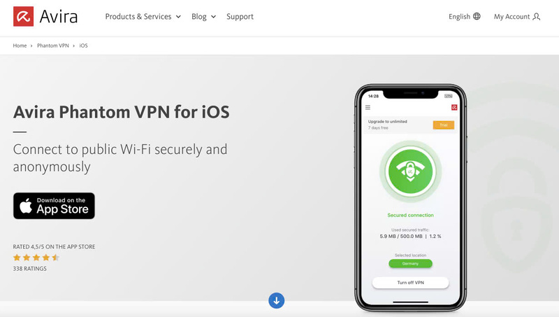 vpn miễn phí tốt nhất cho ios