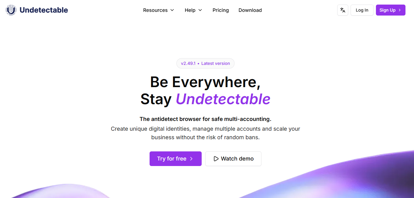 Undetectable Browser