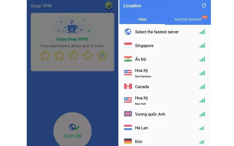 đổi vpn