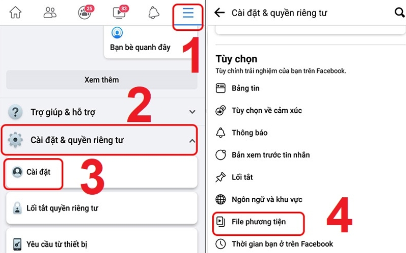 tại sao video trên facebook không tự chạy