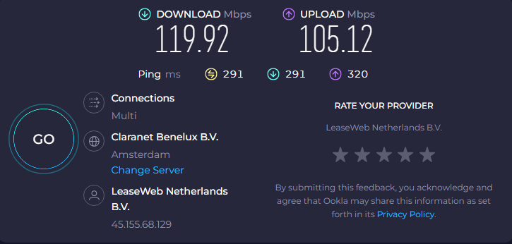 Check tốc độ proxy