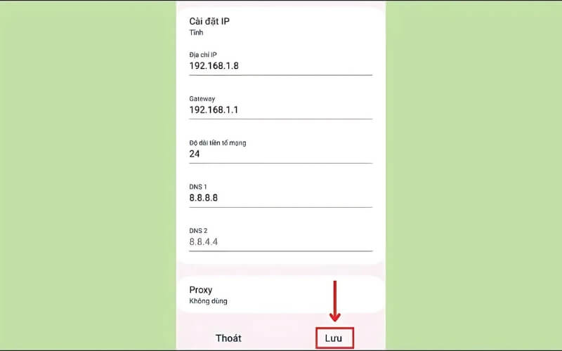 cách sửa lỗi dns_probe_finished_nxdomain trên điện thoại